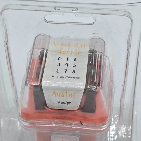 ImpressArt Austin Number Stamps 3 mm Metal Stamping Kit – Jewelry Making Tools - Picture 6 of 6